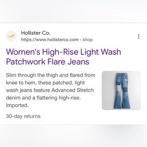 Hollister Jeans (Flare)